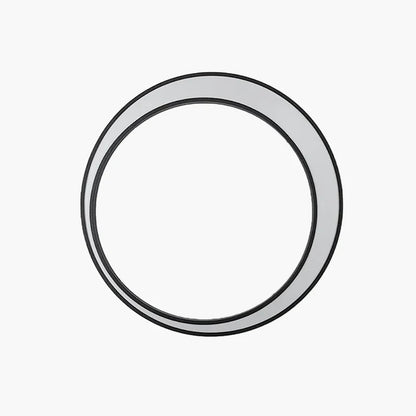 Utomhusvägglampa ring i metall och akryl | Ø 40, 60 eller 80 cm | varmvitt ljus | till trädgård