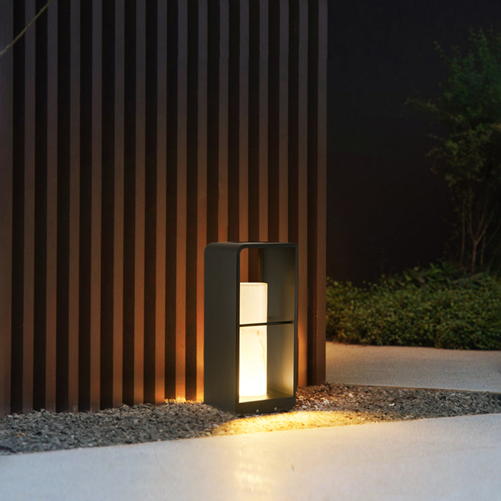 Utomhusgolvlampa LED | solenergi eller fast anslutning | 28, 48 eller 68 cm | IP65 för trädgård