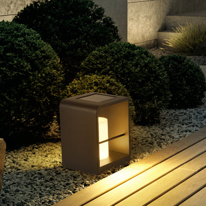 Utomhusgolvlampa LED | solenergi eller fast anslutning | 28, 48 eller 68 cm | IP65 för trädgård