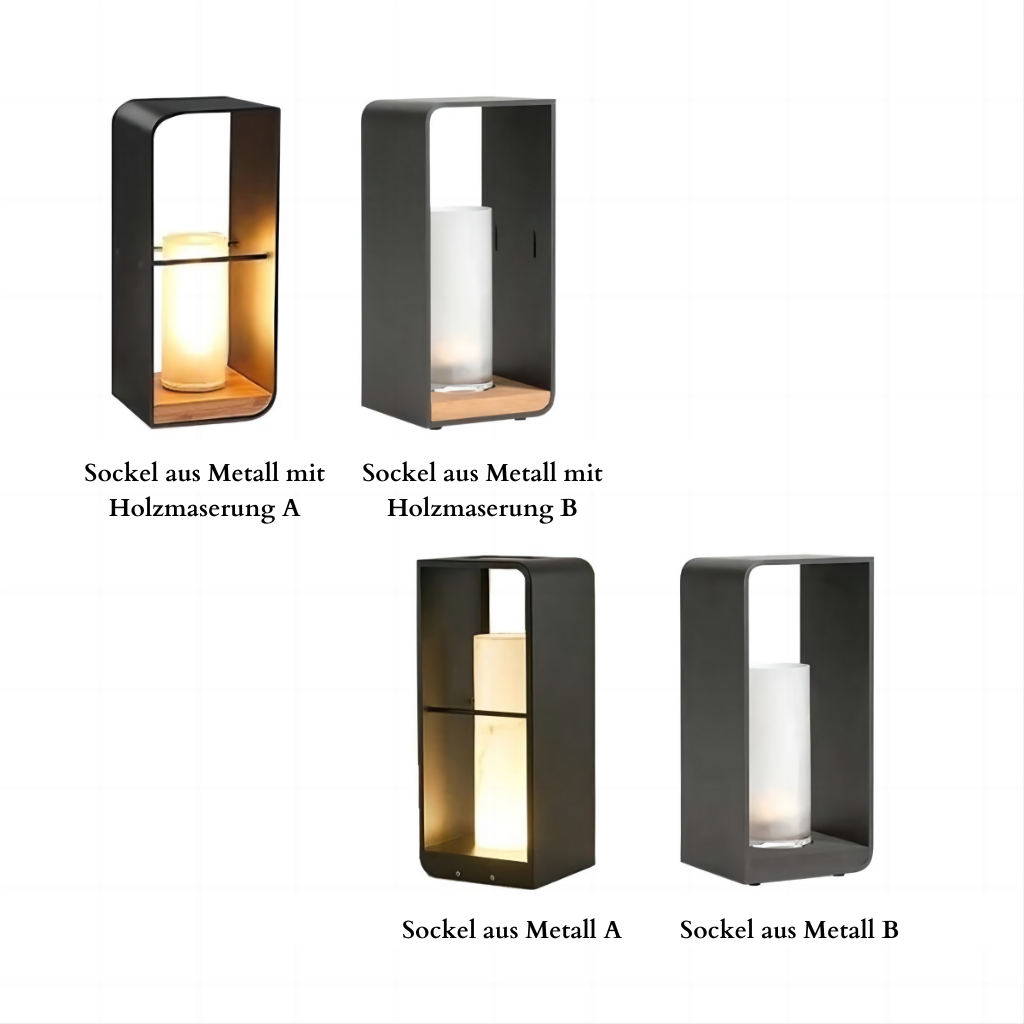Utomhusgolvlampa LED | solenergi eller fast anslutning | 28, 48 eller 68 cm | IP65 för trädgård