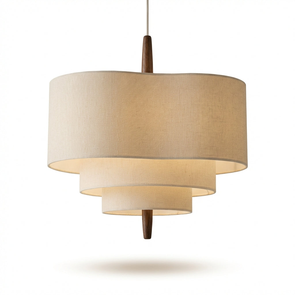 RondoLight | Stilren Organisk Taklampa i Skandinavisk Design