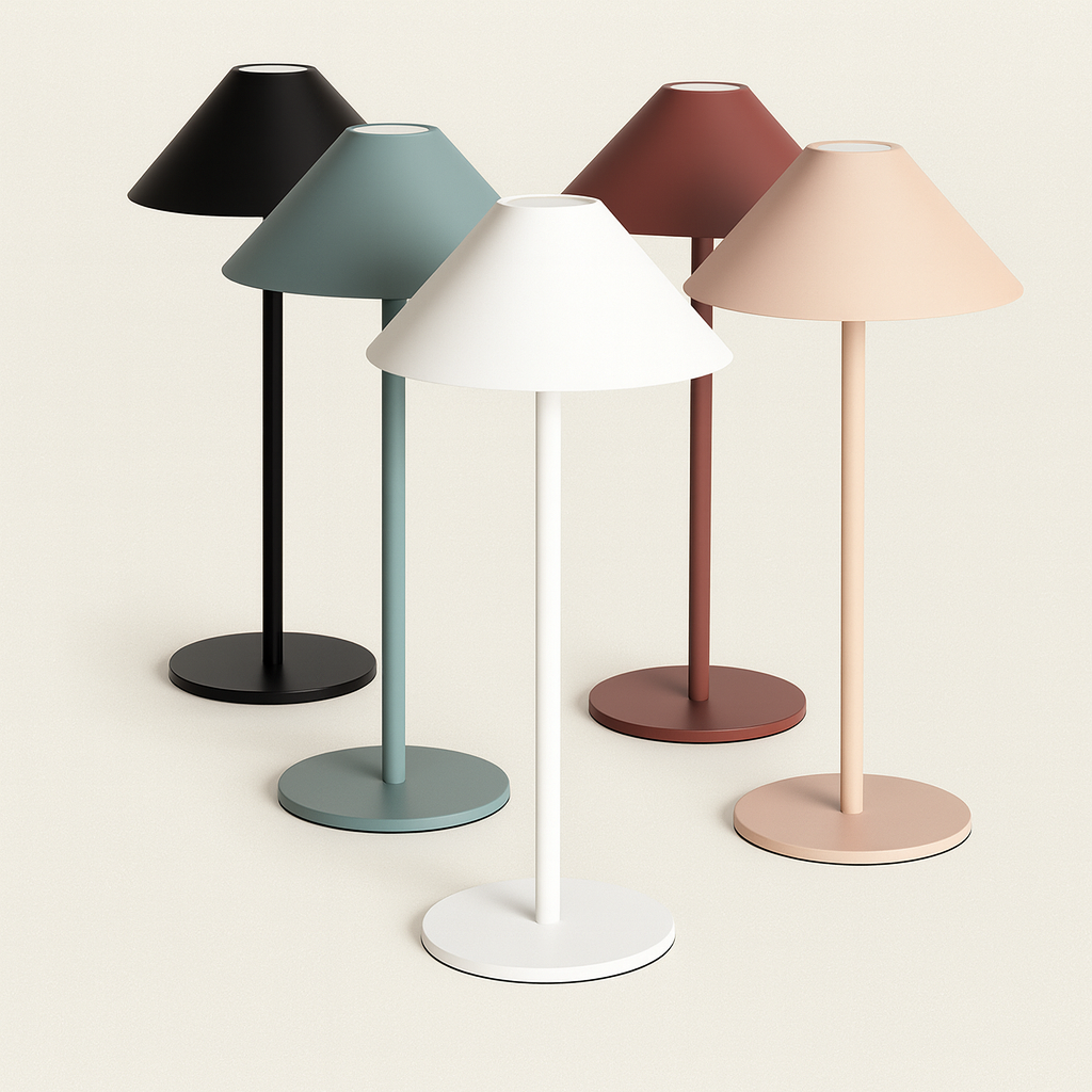 Serenity Cone - Modern Bordslampa, Mjuk Belysning, Skandinavisk Stil 4