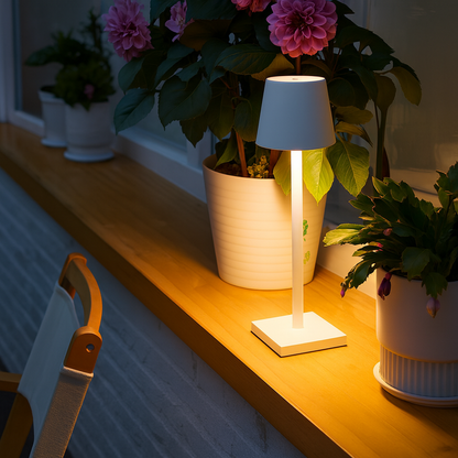 ShadeGlow – Modern Bordslampa, Mjuk Belysning, Skandinavisk Stil 0