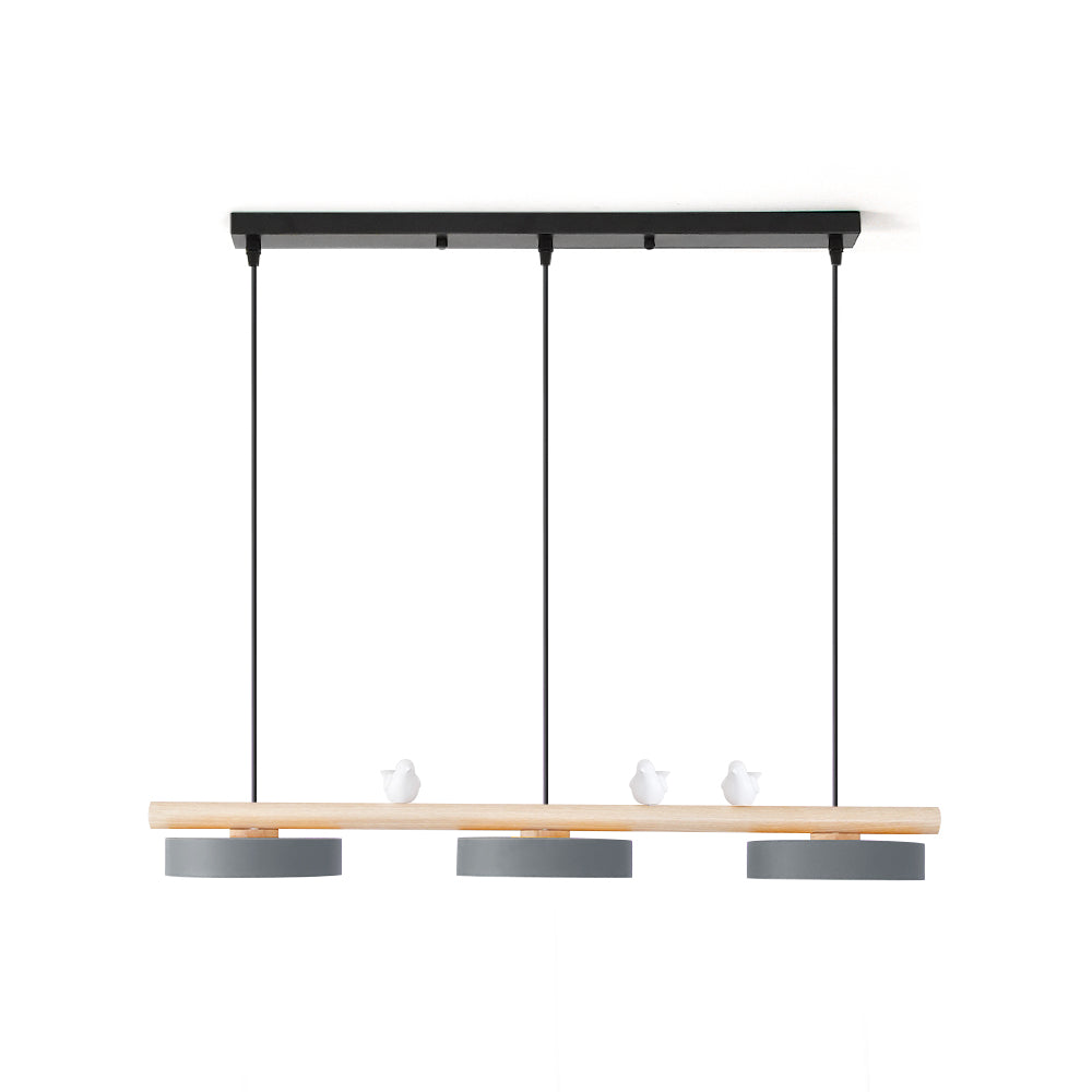 Pendelleuchte mit Vogel LED | Verstellbarer Vogel in 6 Farben | Warmweiß oder Dimmbar | Weißes oder Schwarzes Kabel