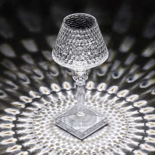 Sparkle Liten Bordslampa - Elegant LED Bordslampa Med Varm Belysning För Inomhusbruk - 1