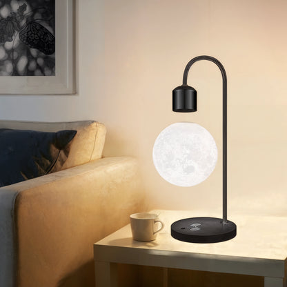 Schwebende Mond-LED-Tischlampe