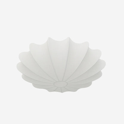 Takplafond i Textil | Veckad Blomform | Mjukt Diffust Ljus