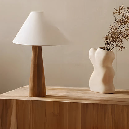Timber LED Bordslampa - Elegant Liten Bordslampa För Inomhusbruk Med Varm Belysning - 3
