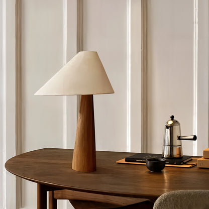 Timber LED Bordslampa - Elegant Liten Bordslampa För Inomhusbruk Med Varm Belysning - 4