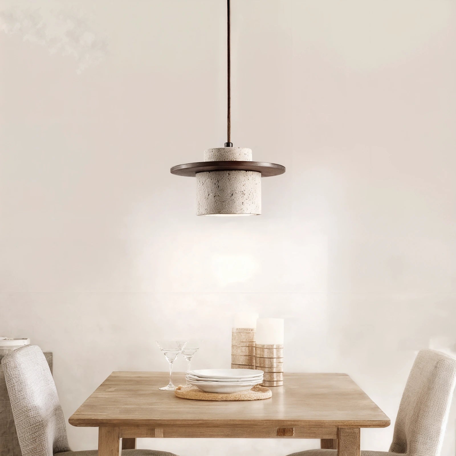 Travertine | Elegant Minimalist Taklampa för Kök och Vardagsrum 2