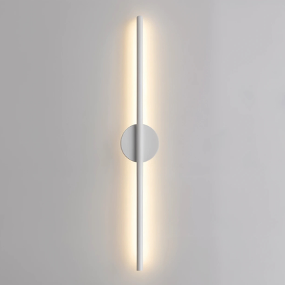 Vägglampa i Aluminium | Integrerad LED-stav | Minimalistisk design