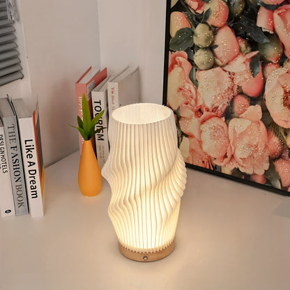 Velo Bordslampa LED - Skulptural Design för Vardagsrum och Skrivbord, Varm Belysning, Inomhus Användning - 4