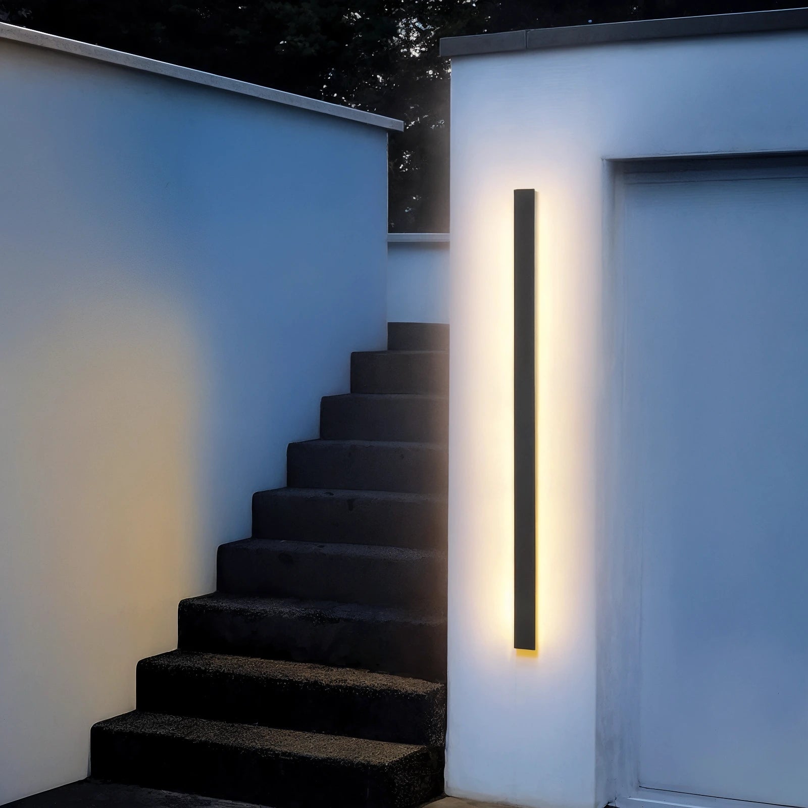 Vinteris | Robust Elegant Utomhusvägglampa för Atmosfärisk Belysning 3