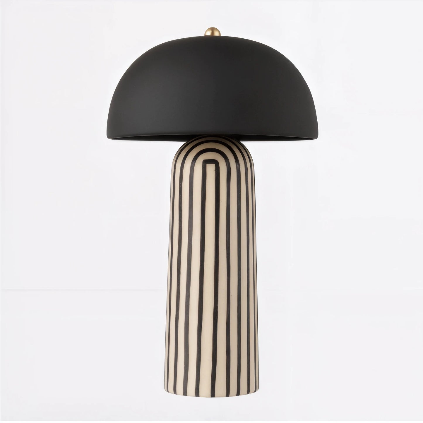 Zebra Liten Bordslampa LED - Elegant Rund Design För Inomhusbruk - Mjuk Belysning Med Matt Ytfinish - 2