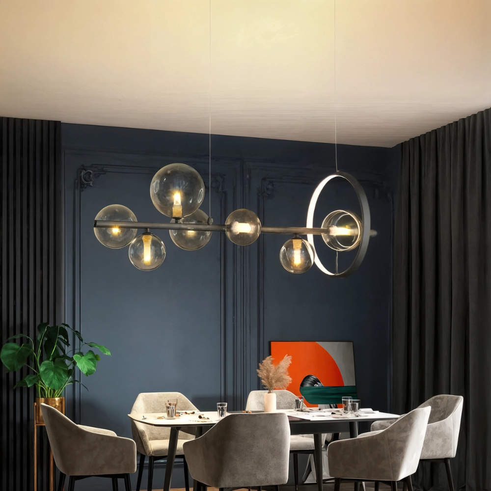 Zelvra | Stilren Modern Ljuskrona för Elegant Belysning 1