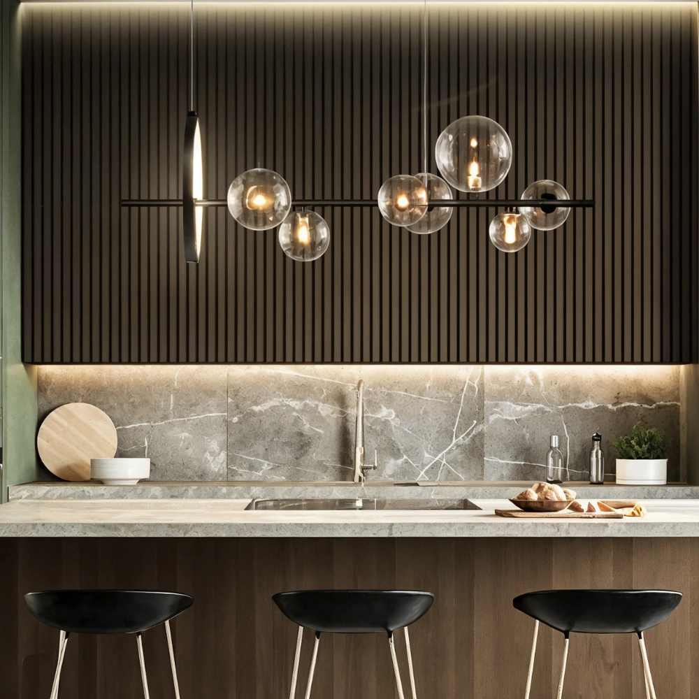 Zelvra | Stilren Modern Ljuskrona för Elegant Belysning 4