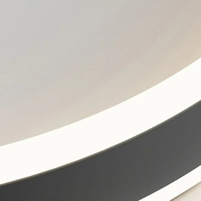 Deckenleuchte LED Rund aus Metall und Acryl | Schwarz oder Weiß | Ø 40,6 oder 49,5 cm | Dimmbar oder 3 Lichtfarben
