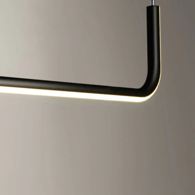 Pendellampa Köksö | Linjär LED i Guld eller Svart | Varmvit, Dagsljusvit eller Dimbar | 90–150 cm
