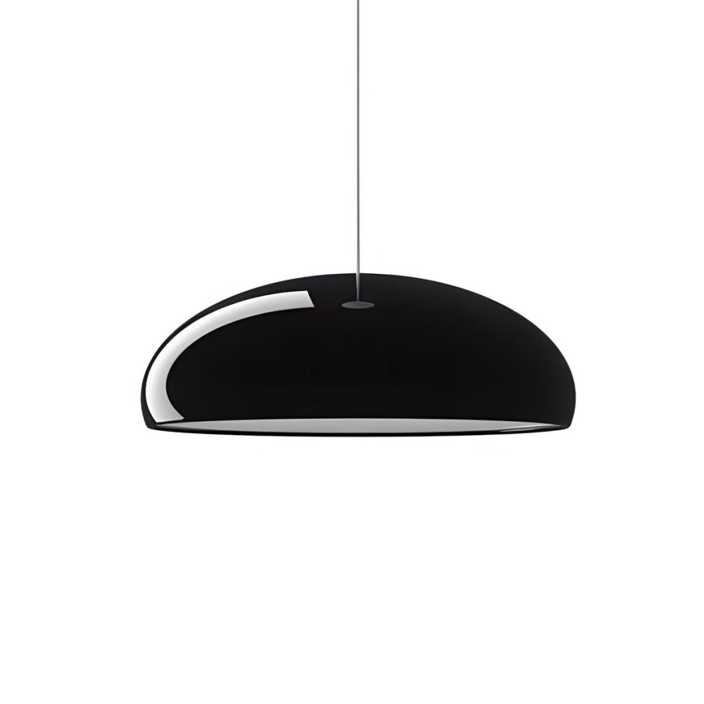 Metall-Schalen-Pendelleuchte | Farbenfrohe Kuppel aus Metall & Acryl | E27-LED-Fassung | Essbereich & Küche