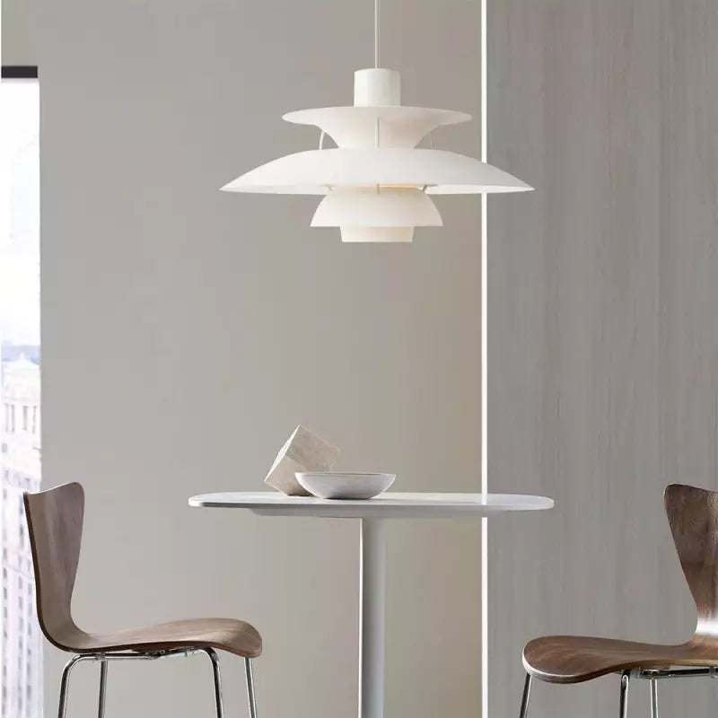 Pendellampa Macaron | Metallskärm i 15 Färger | Varmvit eller Vit E27 | 30–50 cm