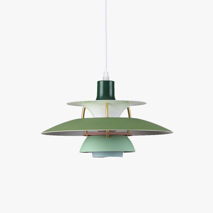 Pendellampa Macaron | Metallskärm i 15 Färger | Varmvit eller Vit E27 | 30–50 cm