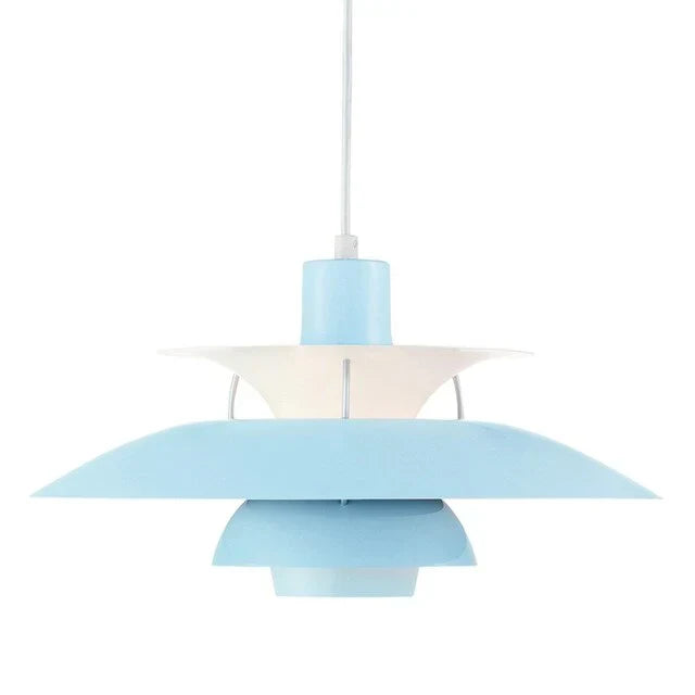Pendellampa Macaron | Metallskärm i 15 Färger | Varmvit eller Vit E27 | 30–50 cm