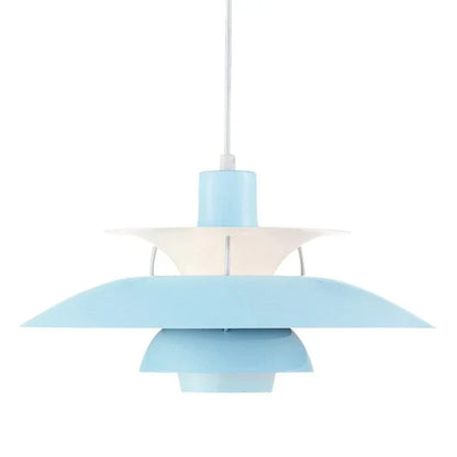 Pendellampa Macaron | Metallskärm i 15 Färger | Varmvit eller Vit E27 | 30–50 cm