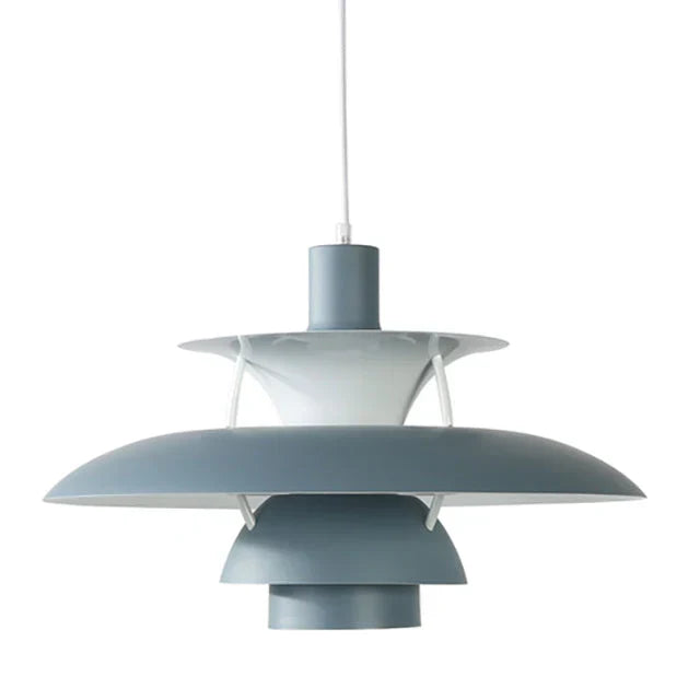 Pendellampa Macaron | Metallskärm i 15 Färger | Varmvit eller Vit E27 | 30–50 cm