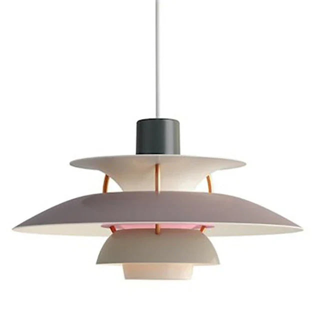 Pendellampa Macaron | Metallskärm i 15 Färger | Varmvit eller Vit E27 | 30–50 cm