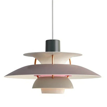 Pendellampa Macaron | Metallskärm i 15 Färger | Varmvit eller Vit E27 | 30–50 cm