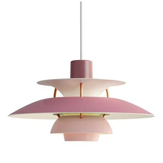 Pendellampa Macaron | Metallskärm i 15 Färger | Varmvit eller Vit E27 | 30–50 cm