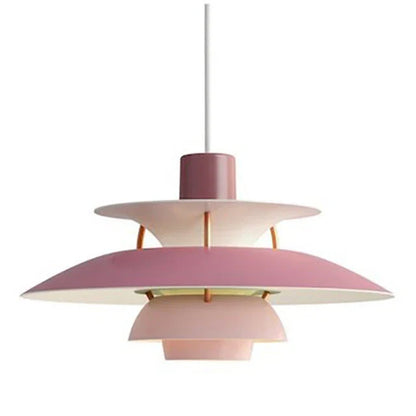 Pendellampa Macaron | Metallskärm i 15 Färger | Varmvit eller Vit E27 | 30–50 cm