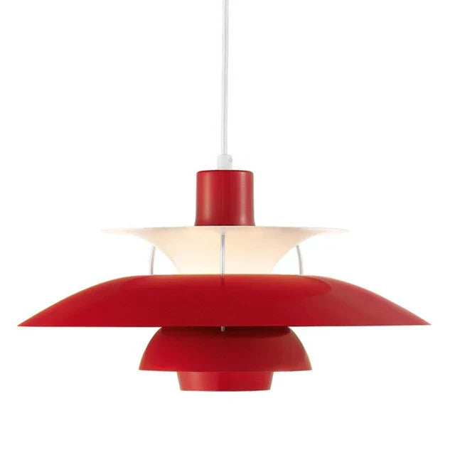 Pendellampa Macaron | Metallskärm i 15 Färger | Varmvit eller Vit E27 | 30–50 cm