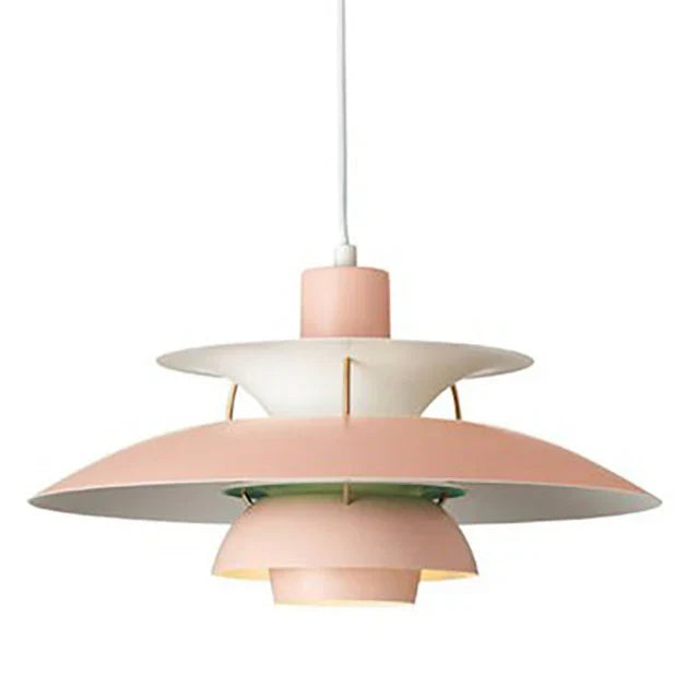Pendellampa Macaron | Metallskärm i 15 Färger | Varmvit eller Vit E27 | 30–50 cm