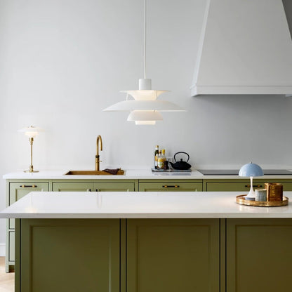 Pendellampa Macaron | Metallskärm i 15 Färger | Varmvit eller Vit E27 | 30–50 cm
