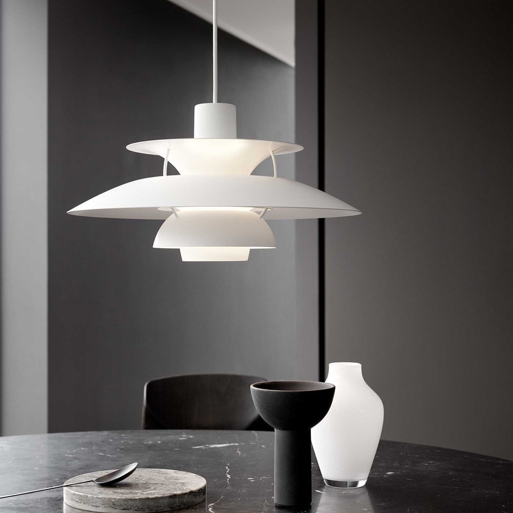 Pendellampa Macaron | Metallskärm i 15 Färger | Varmvit eller Vit E27 | 30–50 cm