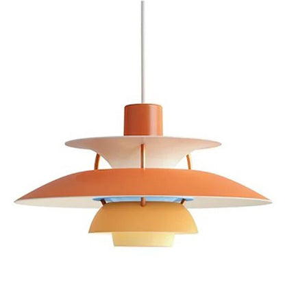 Pendellampa Macaron | Metallskärm i 15 Färger | Varmvit eller Vit E27 | 30–50 cm